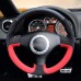 111Loncky Auto Custom Fit OEM Black Genuine Leather Car Steering Wheel Cover for A2 8Z A3 8L Sportback A4 B6 Avant A6 C5 A8 D2 TT 8N S3 S4 RS4 RS6 Accessories