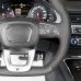 111Loncky Auto Custom Fit OEM Black Genuine Leather Car Steering Wheel Cover for Audi Q3 2018-2019 Q5 SQ5 2017-2019 Q7 SQ7 2015-2019 Q8 SQ8 2018-2019 Accessories 
