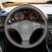 111Loncky Auto Custom Fit OEM Black Genuine Leather Car Steering Wheel Cover for Audi A8 Audi TT Audi S4 Audi S6 Audi S8 Accessories