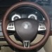 111Loncky Custom Fit Car Genuine Leather Steering Wheel Covers for Jaguar XF 2009 2010 2011 Jaguar XK 2007 2008 2009 2010 2011 Interior Accessories Parts 