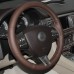 111Loncky Custom Fit Car Genuine Leather Steering Wheel Covers for Jaguar XF 2009 2010 2011 Jaguar XK 2007 2008 2009 2010 2011 Interior Accessories Parts 