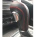 111Loncky Black Genuine Leather Car Gear Shift Knob Cover for Black Genuine Leather Gear Shift Knob Cover for 2006 2007 2008 2007 2010 Audi A3 / 2009 2010 2011 2012 Audi A4 / 2008 2009 2010 2011 2012 Audi A5 / 2005-2011 Audi A6 / 2009 2010 2011 2012 Audi Q5 