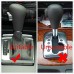 111Loncky Black Genuine Leather Car Gear Shift Knob Cover for Black Genuine Leather Gear Shift Knob Cover for 2006 2007 2008 2007 2010 Audi A3 / 2009 2010 2011 2012 Audi A4 / 2008 2009 2010 2011 2012 Audi A5 / 2005-2011 Audi A6 / 2009 2010 2011 2012 Audi Q5 