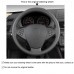 111Loncky Auto Custom Fit OEM Black Genuine Leather Car Steering Wheel Cover for BMW X3 E83 2005 2006 2007 2008 2009 2010 Accessories