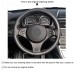 111Loncky Auto Custom Fit OEM Black Genuine Leather Car Steering Wheel Cover for BMW X3 M Sport E83 2005 2006 2007 2008 2009 2010 Accessories