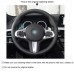 111Loncky Auto Custom Fit OEM Black Suede Leather Car Steering Wheel Cover for BMW G30 525i 530i 530d M550i M550d 2017 2018 G32 630i 640i M 2017 2018 Accessories
