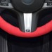 111Loncky Auto Custom Fit OEM Red Suede Leather Car Steering Wheel Cover for BMW G30 525i 530i 530d M550i M550d 2017 2018 G32 630i 640i M 2017 2018 Accessories