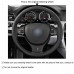 111Loncky Car Custom Fit OEM Black Genuine Leather Steering Wheel Cover for BMW M Sport F10 F11 F07 M5 F10 2011-2013 F12 F13 F06 F01 F02 Accessories