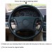 111Loncky Auto Custom Fit OEM Black Genuine Leather Car Steering Wheel Cover for BMW E36 1995-1997 E46 1998-2004 E39 1995-2003 X3 E83 X5 E53 Accessories