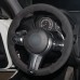 111Loncky Auto Custom Fit OEM Black Suede Car Steering Wheel Cover for BMW 228i 230i 320i 328i 330i 335i 340i 428i 430i 435i 440i 525i 535i 550i 640i 650i Accessories 