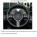 111Loncky Auto Custom Fit OEM Black Genuine Leather Car Steering Wheel Cover for BMW M F86 F87 F80 F82 F30 F83 F25 F35 F32 F33 F07 F10 F11 F18 F06 F12 F13 F15 Accessories 