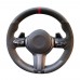 111Loncky Auto Custom Fit OEM Black Genuine Leather Suede Car Steering Wheel Cover for BMW M F86 F87 F80 F82 F30 F83 F25 F35 F32 F33 F07 F10 F11 F18 F06 F12 F13 F15 Accessories 