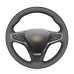 111Loncky Auto Custom Fit OEM Black Genuine Leather Car Steering Wheel Cover for Chevrolet Equinox 2018 2019 2020 Accessories
