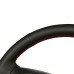 Loncky Auto Custom Fit OEM Black Genuine Leather Car Steering Wheel Cover for Citroen Xsara 2002-2006 Citroen Xsara Picasso 2003-2010 Citroen Berlingo 2003-2008 Accessories
