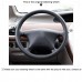 111Loncky Auto Custom Fit OEM Black Genuine Leather Car Steering Wheel Cover for Citroen Xsara 2002-2006 Citroen Xsara Picasso 2003-2010 Citroen Berlingo 2003-2008 Accessories