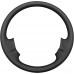 111Loncky Steering Wheel Cover for Ford F150,F250,F350,Bronco 1992 1993 1994 1995 1996 3D Version Car Custom Fit Hand Stitched OEM Black Genuine Leather Accessories