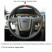 111Loncky Auto Custom Fit OEM Black Suede Steering Wheel Covers for Ford F150 SVT Raptor 2010 2011 2012 2013 2014 F-150 Accessories