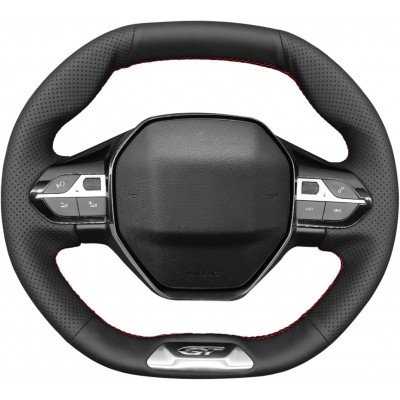 Loncky Auto Custom Fit OEM Steering Wheel Cover for Ford F150 F250 F350 & Expedition Excursion 1997 1998 1999 2000 2001 2002 2003 Car Custom Fit OEM Hand Stitched Accessories