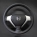 111Loncky Auto Custom Fit OEM Steering Wheel Cover for Steering Wheel Cover for Honda Fit Jazz 2005 2006 2007 2008 Car Custom Fit OEM Hand Stitched Accessories