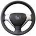 111Loncky Auto Custom Fit OEM Steering Wheel Cover for Steering Wheel Cover for Honda Fit Jazz 2005 2006 2007 2008 Car Custom Fit OEM Hand Stitched Accessories