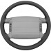 111Loncky Steering Wheel Cover for Ford Mustang LX GT 1990 1991 1992 1993 Ford Bronco F-150/F-250/F-350 1992 1993 1994 1995 1996 Black Genuine Leather  Car Hand Stitched Interior Accessories 