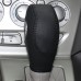 111Loncky Black Genuine Leather Car Gear Shift Knob Cover for Black Genuine Leather Gear Shift Knob Cover for 2012 2013 2014 2015 2016 Ford Focus / 2014-2016 Fiesta / 2013-2016 Fusion S,Fusion SE / 2013-2016 Escape C-Max / 2013-2016 Ford Transit Automatic