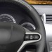 111Loncky Auto Custom Fit OEM Black Genuine Leather Car Steering Wheel Cover for Honda Fit Honda City Honda Jazz 2009 2010 2011 2012 2013 Honda Insight 2010 2011 2012 2013 2014 Accessories