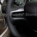 111Loncky Auto Custom Fit OEM Black Genuine Leather Car Steering Wheel Cover for Honda Civic 2006 2007 2008 2009 2010 2011 Honda Civic Accessories