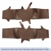 111Loncky Auto Custom Fit OEM Borwn Genuine Leather Car Steering Wheel Cover for Acura MDX 2009 2010 2011 2012 Accessories