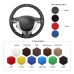 111Loncky Auto Custom Fit OEM Black Genuine Leather Car Steering Wheel Cover for Honda Accord 8 Coupe Accord Crosstour 2008 2009 2010 2011 2012 Accessories