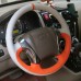 Loncky Auto Custom Fit OEM Genuine Leather Car Steering Wheel Cover for Hyundai Tucson 2006 2008 2008 2009 2010 2011 2012 2013 2014 Accessories