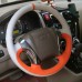 111Loncky Auto Custom Fit OEM Genuine Leather Car Steering Wheel Cover for Hyundai Tucson 2006 2008 2008 2009 2010 2011 2012 2013 2014 Accessories