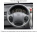 111Loncky Auto Custom Fit OEM Genuine Leather Car Steering Wheel Cover for Hyundai Tucson 2006 2008 2008 2009 2010 2011 2012 2013 2014 Accessories