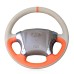111Loncky Auto Custom Fit OEM Genuine Leather Car Steering Wheel Cover for Hyundai Tucson 2006 2008 2008 2009 2010 2011 2012 2013 2014 Accessories
