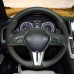 111Loncky Auto Custom Fit OEM Black Genuine Leather Suede Car Steering Wheel Cover for Infiniti Q50 2018 2019 Infiniti Q60 2016 2017 2018 Infiniti QX50 2018 2019 Accessories