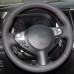 111Loncky Auto Custom Fit OEM Black Genuine Leather Car Steering Wheel Cover for Nissan Juke 370Z Sentra SV Maxima Infiniti FX35 FX37 FX50 QX70 Accessories