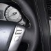 111Loncky Auto Custom Fit OEM Black Genuine Leather Car Steering Wheel Cover for Nissan Patrol 2011-2017 Armada 2013-2019 NV Cargo NV Passenger (US) 2012-2018 Titan 2013-2018 Infiniti QX56 2011-2013 QX80 2014-2019