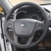 111Loncky Auto Custom Fit OEM Black Genuine Leather Steering Wheel Covers for Kia Sorento 2009 2010 2011 2012 2013 2014 Kia Cadenza K7 2011-2015 Accessories