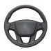 111Loncky Auto Custom Fit OEM Black Genuine Leather Steering Wheel Covers for Kia Sorento 2009 2010 2011 2012 2013 2014 Kia Cadenza K7 2011-2015 Accessories