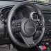 111Loncky Auto Custom Fit OEM Black Genuine Leather Steering Wheel Covers for Kia Sorento 2015 2016 2017 2018 Sedona 2015 2016 2017 2018 2019 Accessories