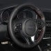 111Loncky Auto Custom Fit OEM Black Genuine Leather Steering Wheel Covers for Kia K5 Optima 2016 2017 2018 Kia Sportage Kia KX5 2016 2017 2018 2019 Kia Niro 2017-2019 Accessories