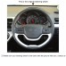 111Loncky Auto Custom Fit OEM Black Suede Steering Wheel Covers for Kia Morning 2011-2016 Picanto 2012-2015 Accessories