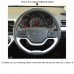 111Loncky Auto Custom Fit OEM Black Suede Steering Wheel Covers for Kia Morning 2011-2016 Picanto 2012-2015 Accessories