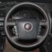 111Loncky Auto Custom Fit OEM Black Genuine Leather Steering Wheel Covers for Kia Borrego 2008 2009 2010 2011 2012 2013 2014 2015 Accessories