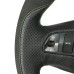 111Loncky Auto Custom Fit OEM Black Genuine Leather Black Suede Steering Wheel Covers for Kia Sportage 3 2011-2016 Ceed Cee'd 2010-2012 Accessories 