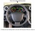111Loncky Black Genuine Leather Custom Fit Car Steering Wheel Cover for Lada Granta 2011 2012 2013 2014 2015 2015 2016 2017 2018 Accessories