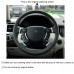 111Loncky Auto Custom Fit OEM Black Genuine Leather Car Steering Wheel Cover for Land Rover Range Rover 2003 2004 2005 2006 2007 2008 2009 2010 2011 2012 Accessories 