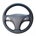 111Loncky Auto Custom Fit OEM Black Genuine Leather Car Steering Wheel Cover for 2007 2008 2009 2010 2011 2012 Lexus ES350 / 2008 2009 2010 2011 Lexus GS350 / 2008 2009 2010 2011 Lexus GS450h Lexus GS460