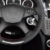 111Loncky Car Custom Fit OEM PU Carbon Fiber Steering Wheel Cover for Mercedes Benz W204 C-Class 2007-2010 C280 C230 C180 C260 C200 C300 Accessories