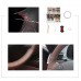 111Loncky Auto Custom Fit OEM Palm Red Genuine Leather Car Steering Wheel Cover for Mercedes Benz S300 S350 S400 S500 S600 2010-2013 CL-Class 2011 Accessories 